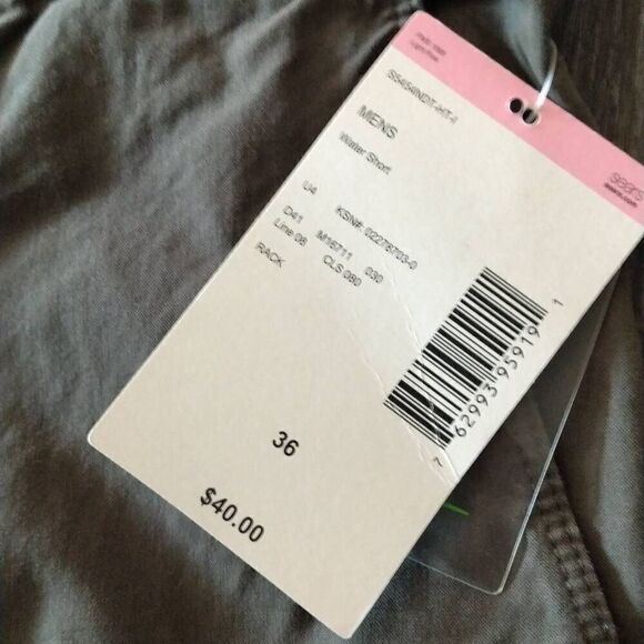 NordicTrack Shorts, Dark Olive Green, Size 36 NWT - Picture 7 of 7